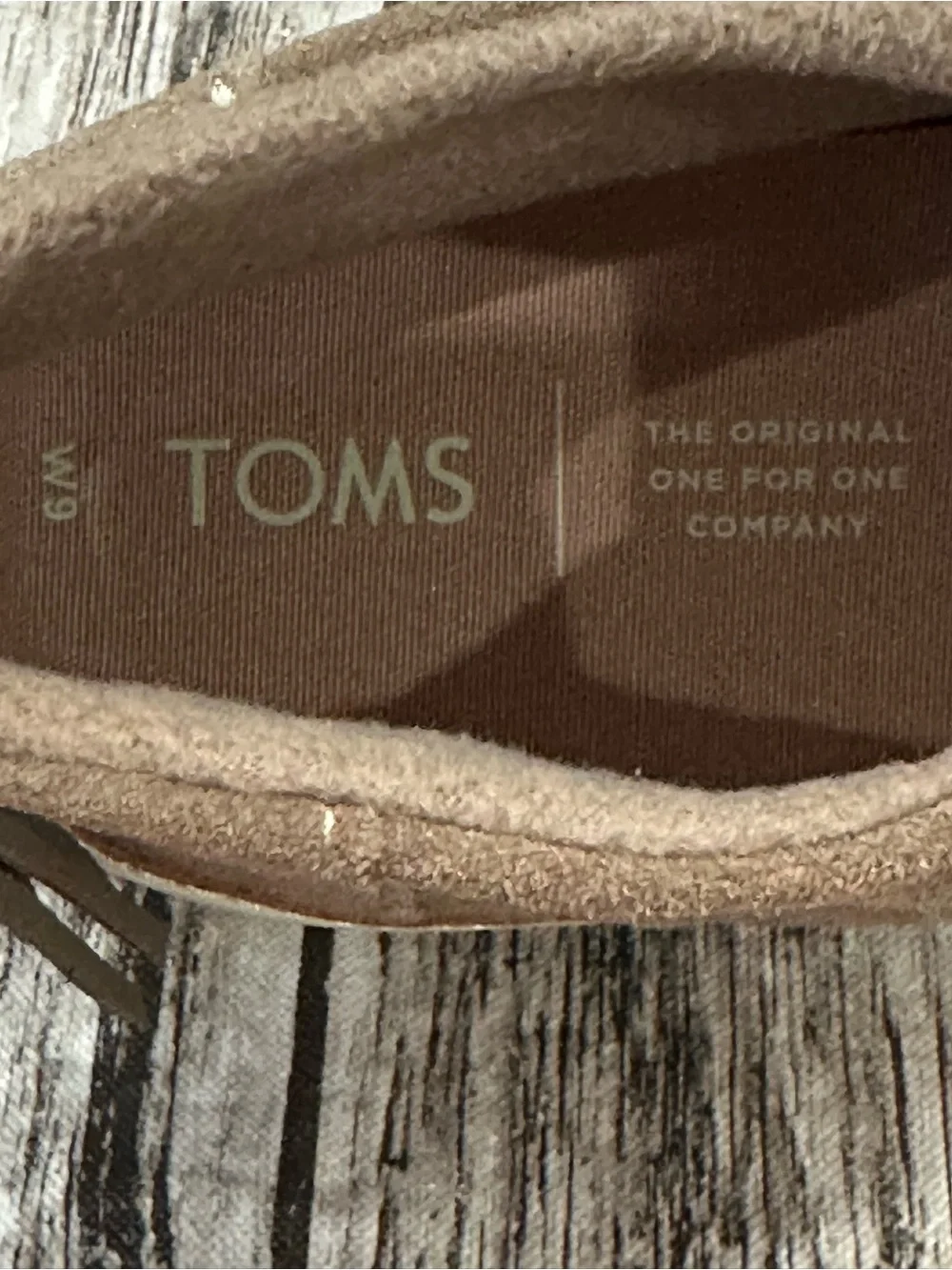 Toms Women's Taupe Suede Slip-On Ankle Booties